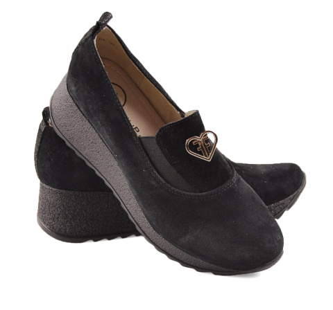 Filippo DP6786 czarne skórzane półbuty Filippo DP6786 czarne skórzane półbuty