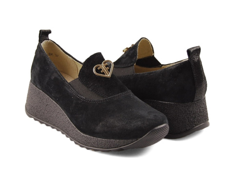 Filippo DP6786 czarne skórzane półbuty Filippo DP6786 czarne skórzane półbuty