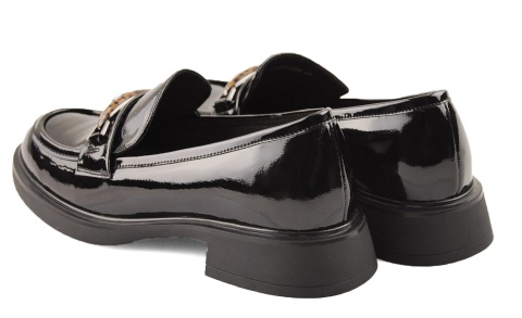 Filippo DP6929 czarne skórzane półbuty