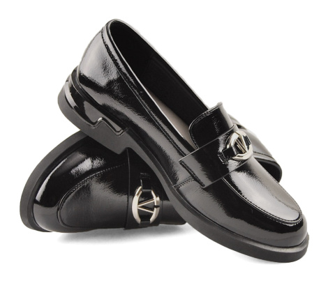 Filippo DP7071 czarne skórzane mokasyny Filippo DP7071 czarne skórzane mokasyny