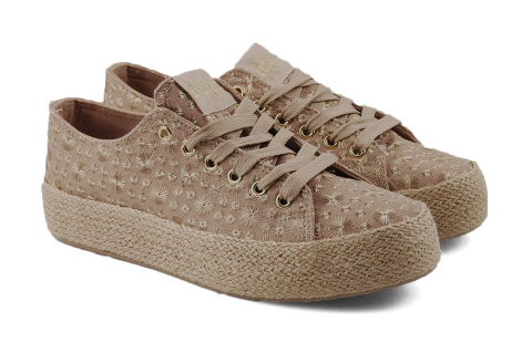 Lee Cooper LCW-25-08-3646L beżowe espadryle
