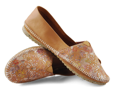 Maciejka T1929 rude skórzane baleriny Maciejka T1929 rude skórzane baleriny