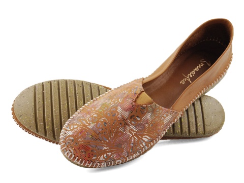 Maciejka T1929 rude skórzane baleriny Maciejka T1929 rude skórzane baleriny