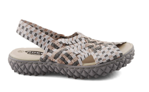 Rock Spring dakota srebrno-różowe snadały