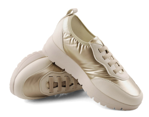 Vinceza 58510 złote sneakersy Vinceza 58510 złote sneakersy