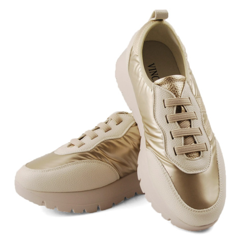 Vinceza 58510 złote sneakersy Vinceza 58510 złote sneakersy