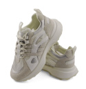 Vinceza 66744 szare skórzane sneakersy
