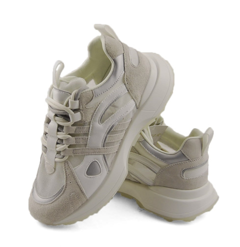 Vinceza 66744 szare skórzane sneakersy Vinceza 66744 szare skórzane sneakersy