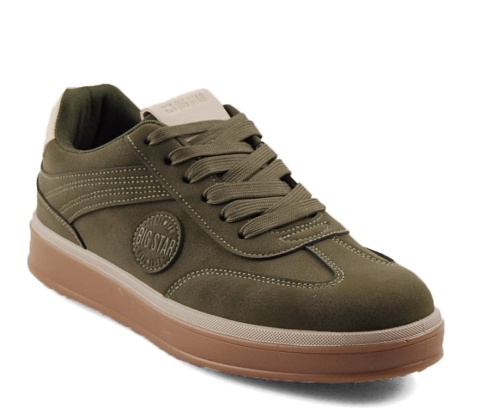 Big Star SS174022 zielone półbuty Big Star SS174022 zielone półbuty