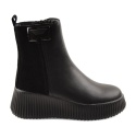 Filippo DBT7268 czarne skórzane botki
