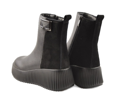 Filippo DBT7268 czarne skórzane botki Filippo DBT7268 czarne skórzane botki