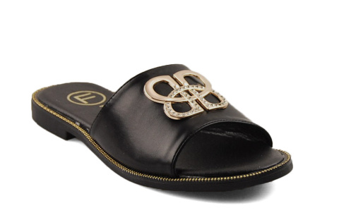 Filippo DK6905 czarne klapki Filippo DK6905 czarne klapki