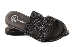 Filippo DK6973 czarne klapki