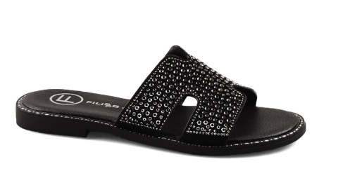 Filippo DK6973 czarne klapki