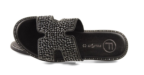 Filippo DK6973 czarne klapki