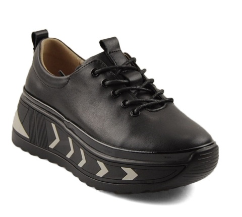 Filippo DP6427 czarne skórzane półbuty Filippo DP6427 czarne skórzane półbuty