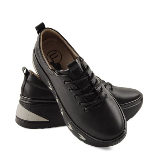 Filippo DP6427 czarne skórzane półbuty Filippo DP6427 czarne skórzane półbuty