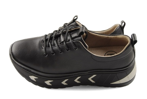 Filippo DP6427 czarne skórzane półbuty Filippo DP6427 czarne skórzane półbuty