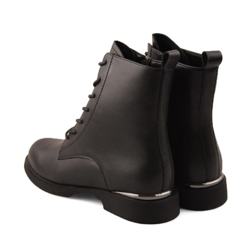 Filippo DBT6520 czarne skórzane trzewiki Filippo DBT6520 czarne skórzane trzewiki