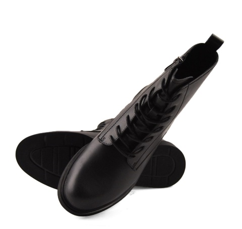 Filippo DBT6520 czarne skórzane trzewiki Filippo DBT6520 czarne skórzane trzewiki