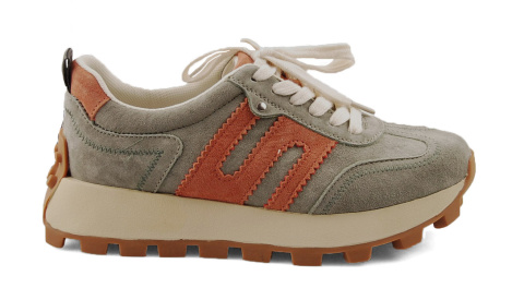 Filippo DP6743 zielone skórzane półbuty