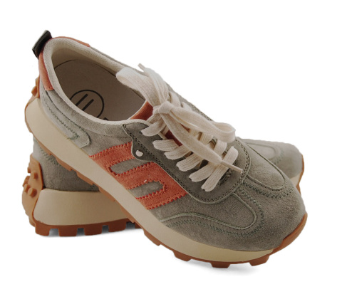 Filippo DP6743 zielone skórzane półbuty