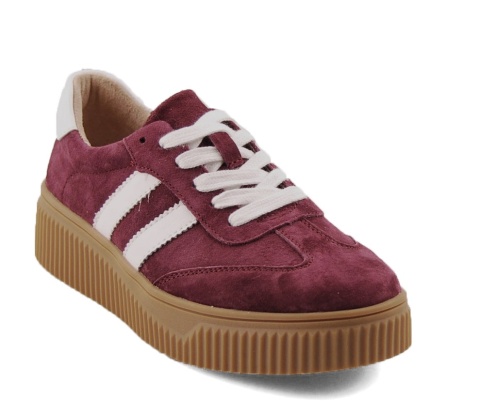 Filippo DP6776 bordowe skórzane półbuty