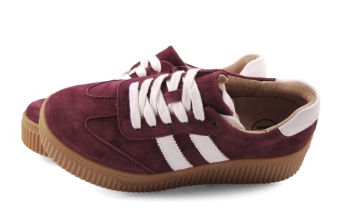 Filippo DP6776 bordowe skórzane półbuty