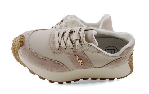 Filippo DP6785 beżowe sneakersy na platformie Filippo DP6785 beżowe sneakersy na platformie