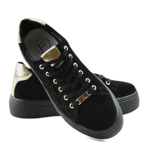 Filippo DP6850 czarne skórzane półbuty Filippo DP6850 czarne skórzane półbuty