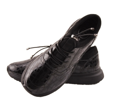 Filippo DP7117 czarne skórzane półbuty Filippo DP7117 czarne skórzane półbuty