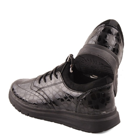 Filippo DP7117 czarne skórzane półbuty Filippo DP7117 czarne skórzane półbuty