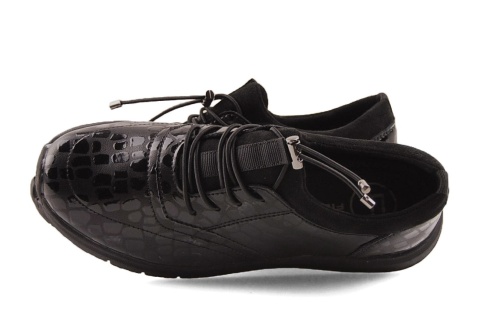 Filippo DP7117 czarne skórzane półbuty Filippo DP7117 czarne skórzane półbuty