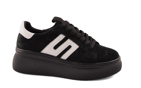 Filippo DP7175 czarne skórzane sneakersy Filippo DP7175 czarne skórzane sneakersy