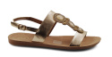 Filippo DS6882 złote sandały