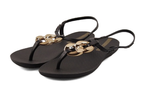 Ipanema 83701 czarne sandały