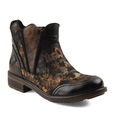 Maciejka 07006-02/00-8 brązowe skórzane botki