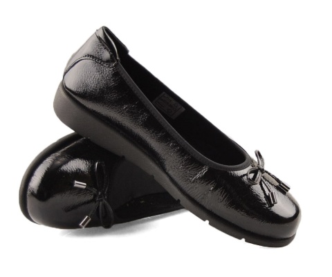 Maciejka P6504-20/00-8 czarne skórzane półbuty