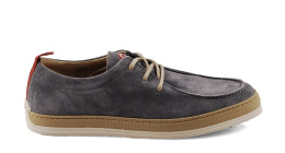Nobrand 16423-1/02 niebieskie skórzane półbuty