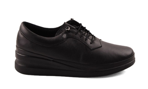 T.Sokolski BAR 401 czarne skórzane półbuty