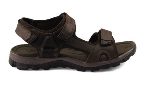 T.Sokolski L25-666 brązowe skórzane sandały