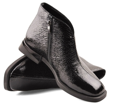 Boccato 049.1782 czarne skórzane botki