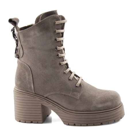 Boccato 452.7500 beżowe skórzane botki