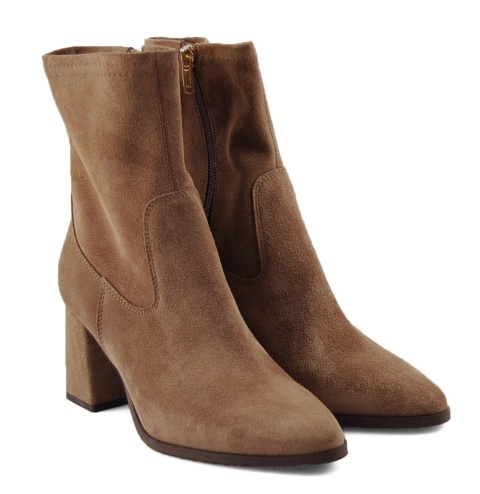 Emi Romani 20756 brązowe skórzane botki Emi Romani 20756 brązowe skórzane botki