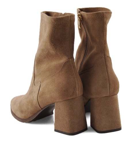 Emi Romani 20756 brązowe skórzane botki Emi Romani 20756 brązowe skórzane botki