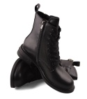 Filippo DBT6303 czarne skórzane botki Filippo DBT6303 czarne skórzane botki