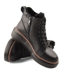 Filippo DBT6452 czarne skórzane botki