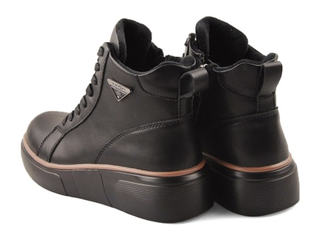 Filippo DBT6452 czarne skórzane botki