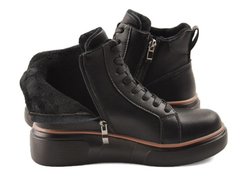 Filippo DBT6452 czarne skórzane botki