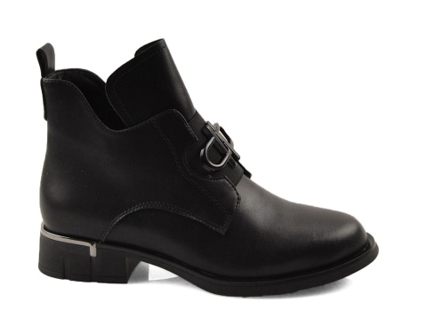 Filippo DBT7191 czarne skórzane botki Filippo DBT7191 czarne skórzane botki